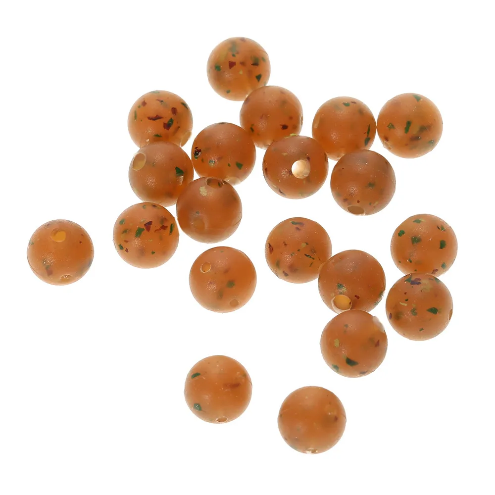 20Pcs Carp Fishing Accessories Kicker PE Block Beads Round Shaped Bead for  Bait SafetyBeads Spinner Swivel Tackle