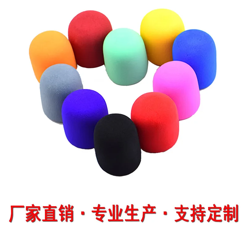 wholesale products microphone cover microphone accessories sponge cover microphone sponge cover