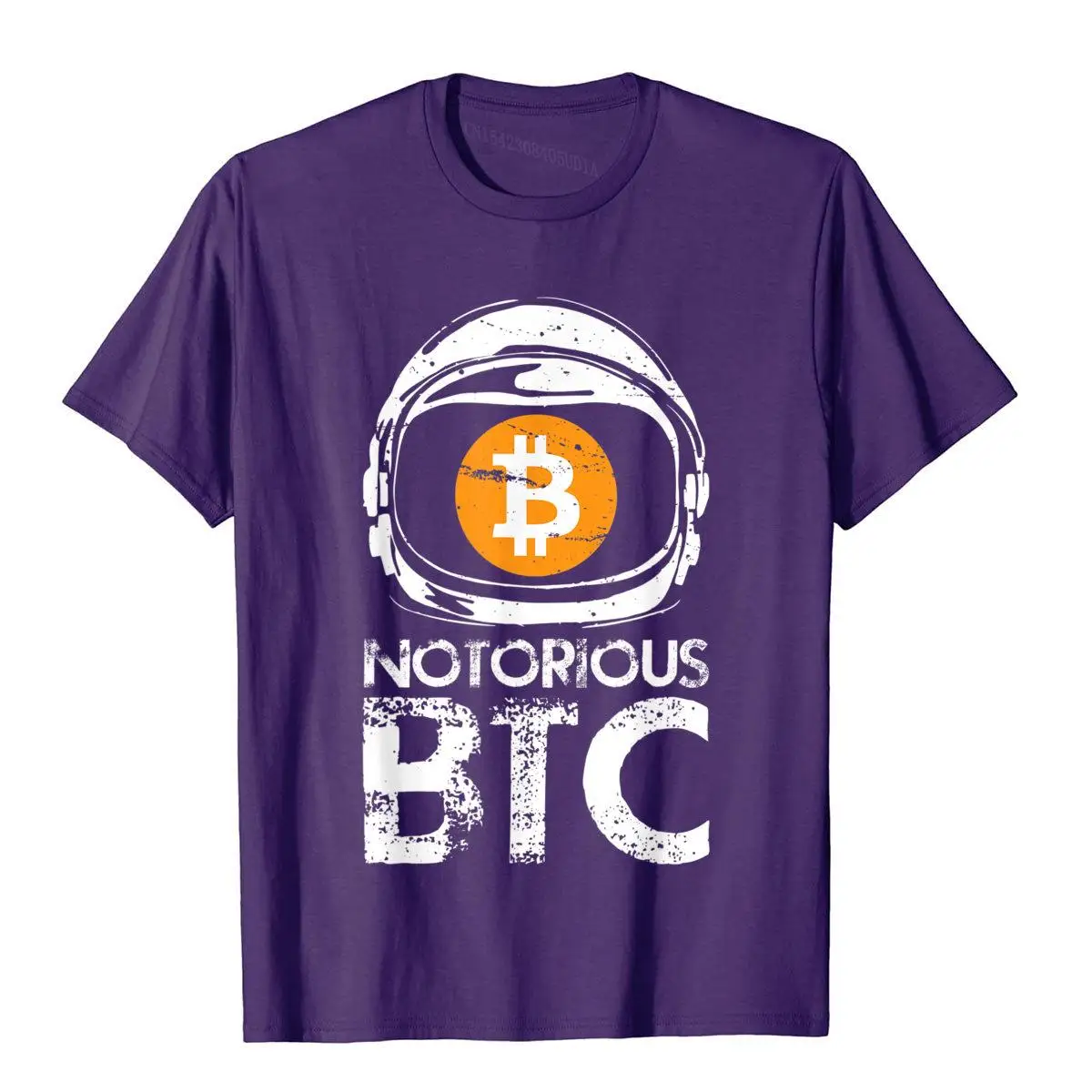 Notorious BTC Cryptocurrency Blockchain Bitcoin Love T-Shirt Cotton Fitness T Shirt Newest Men's T Shirt Design