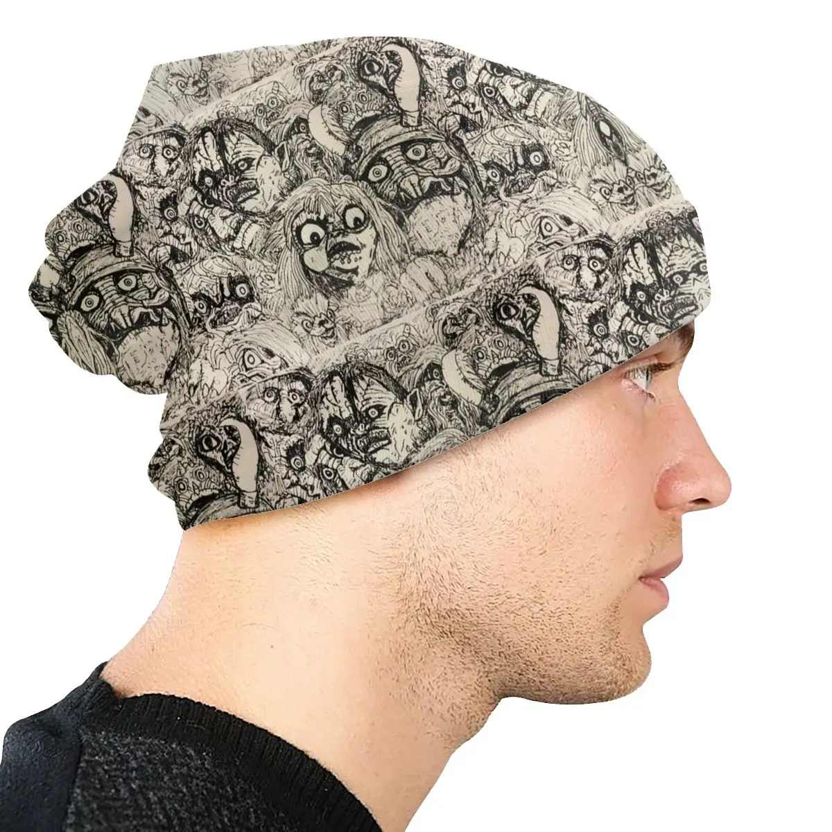 Labirinto Jim Henson Bonnet cappelli Cool autunno inverno Outdoor Skullies berretti cappelli per uomo donna cappello lavorato a maglia testa