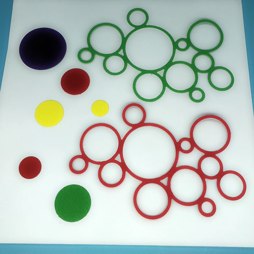 12 different sizes of circle metal cutting die for scrapbooks, photo albums, greeting cards, decoration, DIY, handmade art