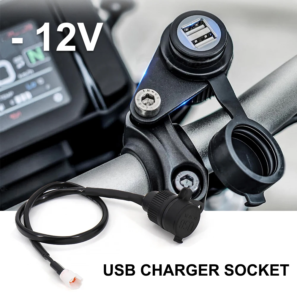 NEW For YAMAHA MT07 XSR700 Tracer 700 Tenere 700 All years MT09 2017-2021 USB Socket Motorcycle Charger Waterproof Support phone