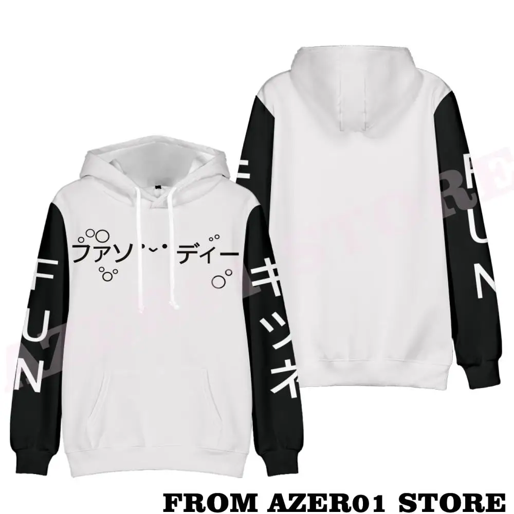 Fundy Dream Team SMP Merch Print Fashion Winter Suit Hoodies Sportswear Hooded Youthful Kawaii Women/Men The Hooded