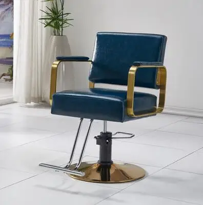 Hair salon chair simple ins hair salon special lift seat stainless steel hot dyeing cut hair barber barber shop chair