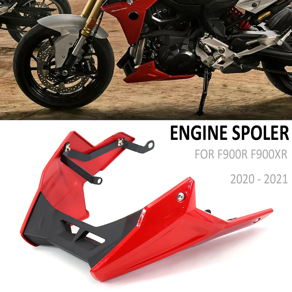 Motorcycle Engine Spoiler Chassis Shroud Fairing Exhaust Shield Guard Protection Cover For BMW F900XR F 900 XR F900 XR 2020 2021