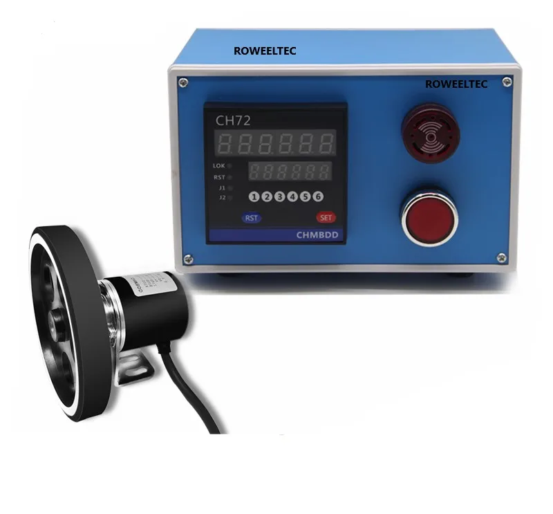 

New Electronic Digital Meter Machine Meter Electronic Encoder Wheel Roll to Measure Length Meter Recorder CH72