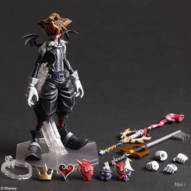 Original PlayArtsKai Kingdom Hearts II Shola RIKU Cloud Strife Sephiroth  Halloween Christmas PVC Action Figure 21 cm - AliExpress