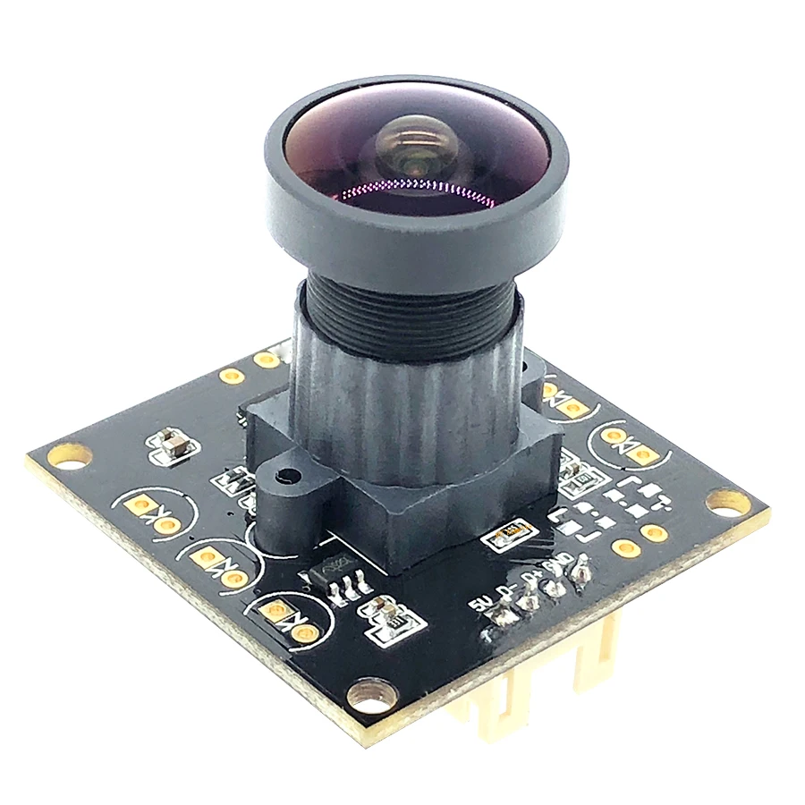 32*32mm 2MP 170° Wide angle Camera 1920*1080P 30/60/120fps Mini CCTV Linux OTG UVC Webcam USB Camera Module for Android Windows