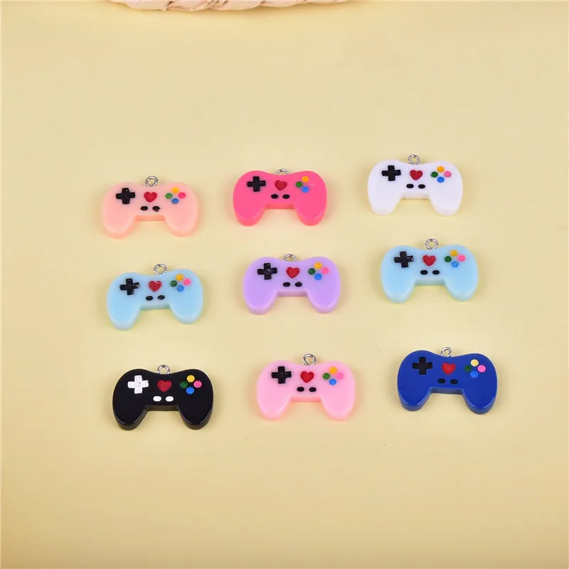 

10pcs/ Kawaii Game Machine Resin Charms Pendant Earring Bracelet DIY Necklace Jewelry Making