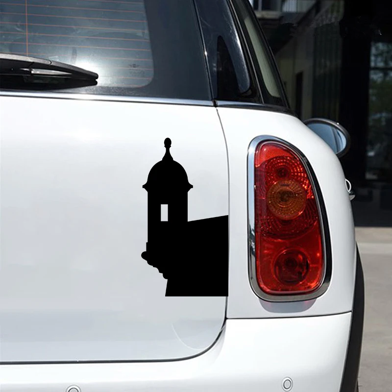 Puerto Rico Flag Vinyl Art Sticker Car Fuel Tank Cap Window Decor, Taino Garita Coqui Laotop Decals for Apple MacBook Air/ Pro
