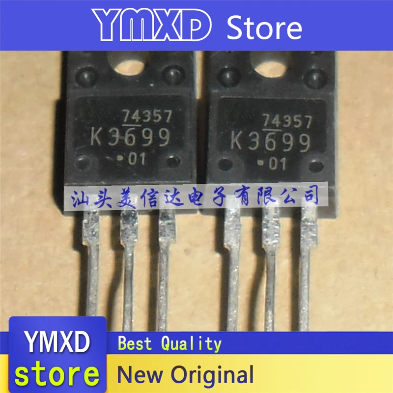 10 teile/los Neue Original K3699 2SK3699 bereich-wirkung Rohr 3,7 A600V TO220F Auf Lager