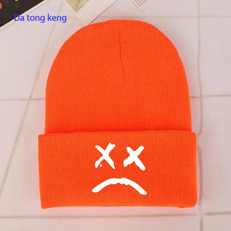 Lil Peep Beanie Love lil.peep Winter Warm Hat Beanie Print Cap Unisex hat