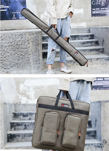 Large Capacity Waterproof Fishing Backpack 1680D Thick Wearproof Oxford Cloth Fishing Chair Bag Outdoor Hunting Fishing Gear Bag image 5