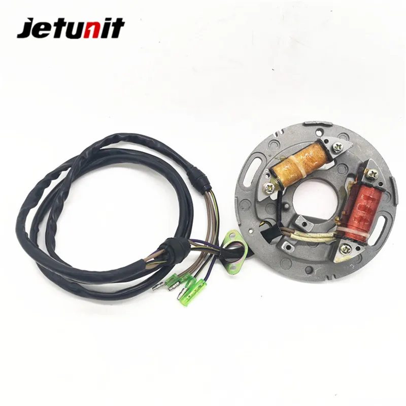 Jetski Stator Assembly Magneto GENERATOR KAWASAKI JETSKI X-2 1992 1993 1994 1995 21003-3716อะไหล่