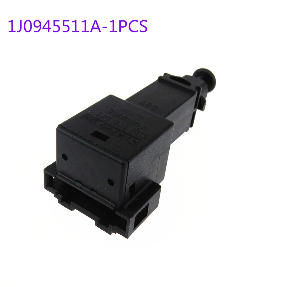 SCJYRXS 4 Pin Black Stop Light Switch for Golf Polo A2 A3 TT Seat Ibiza Arosa Cordoba Octavia Fabia 1J0945511A 1J0 945 511A