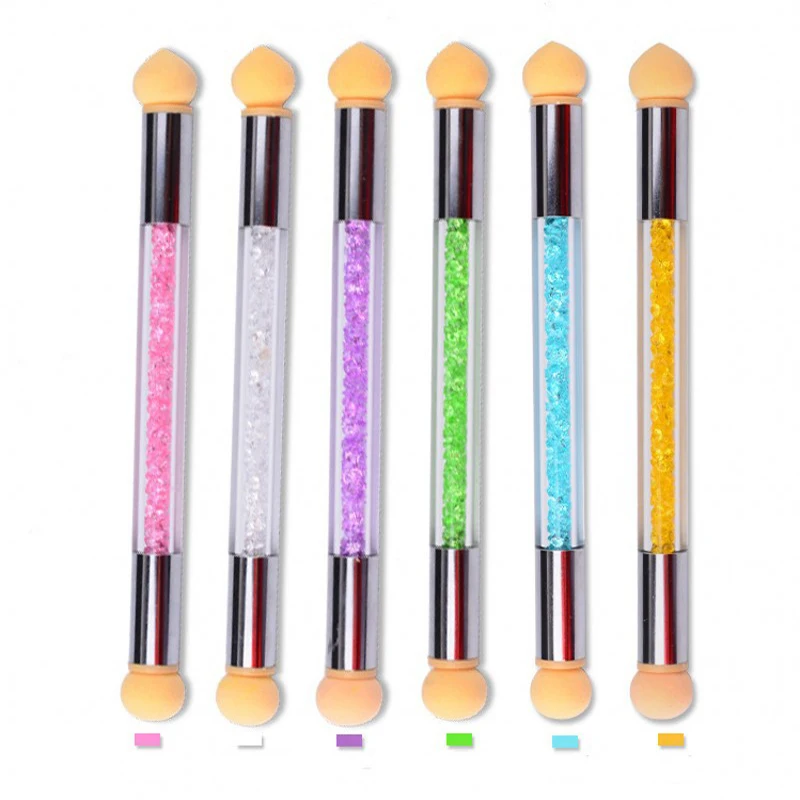 Nail sponge pen gel acrylic nail gradual coloring brush nail enhancement tool