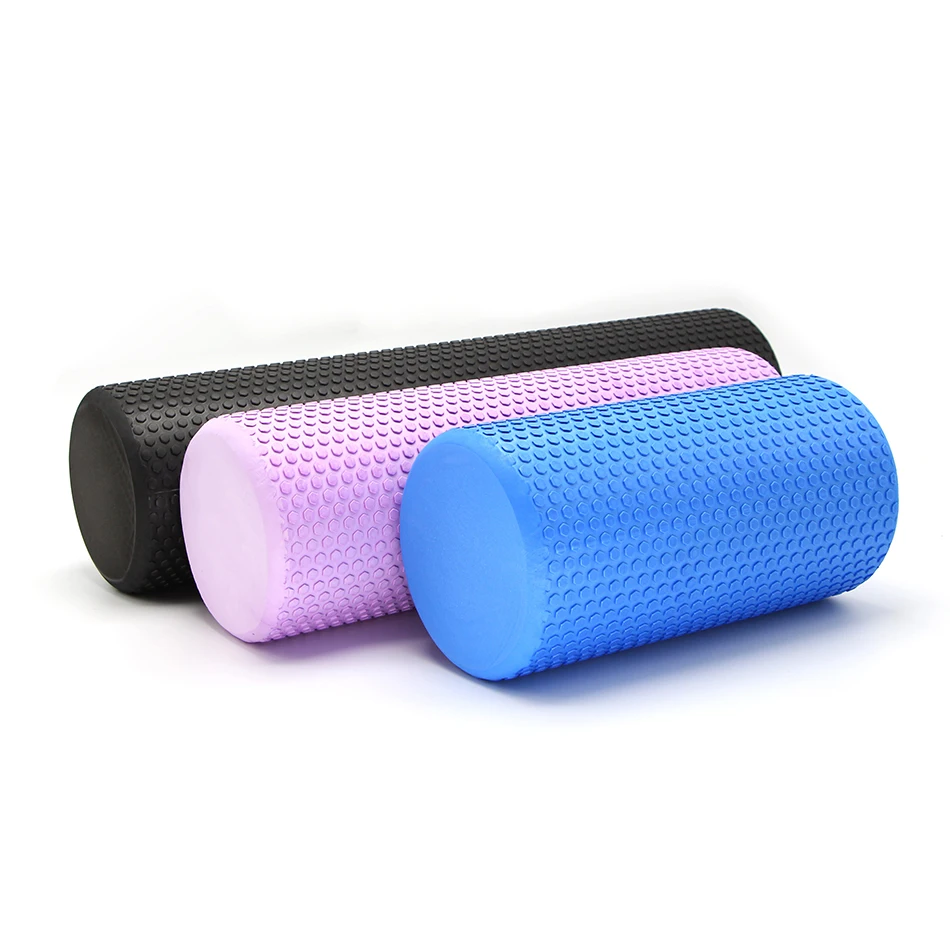 Yoga Column Gym Fitness EVA Foam Roller Pilates Yoga Exercise Back Muscle Massage Roller Soft Block Tool Equipment Brick