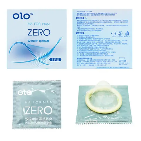 3Pcs Condomss Natural Latex Rubber large grain Condom Intimate sexx Toy Products CJ