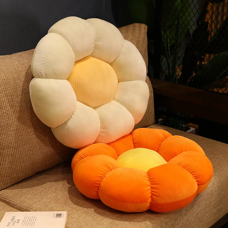 Comfortable Thicken Seat Cushion Sofa Chair Back Cushion Petal Shape Cushion Floor Soft Sleeping Pillow Gifts Home Decoration