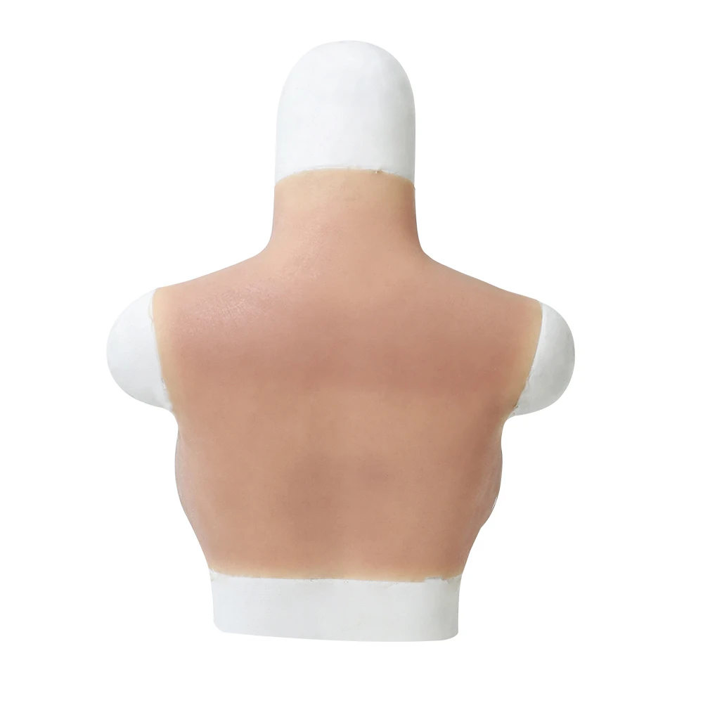 KnowU E Cup F Cup G Cup Ngực Silicone Tạo Thành Một Nửa Cơ Thể Chắc Chắn Phù Hợp Với Cho Chuyển Giới Kéo Nữ Hoàng Crossdresser Không núm Vú