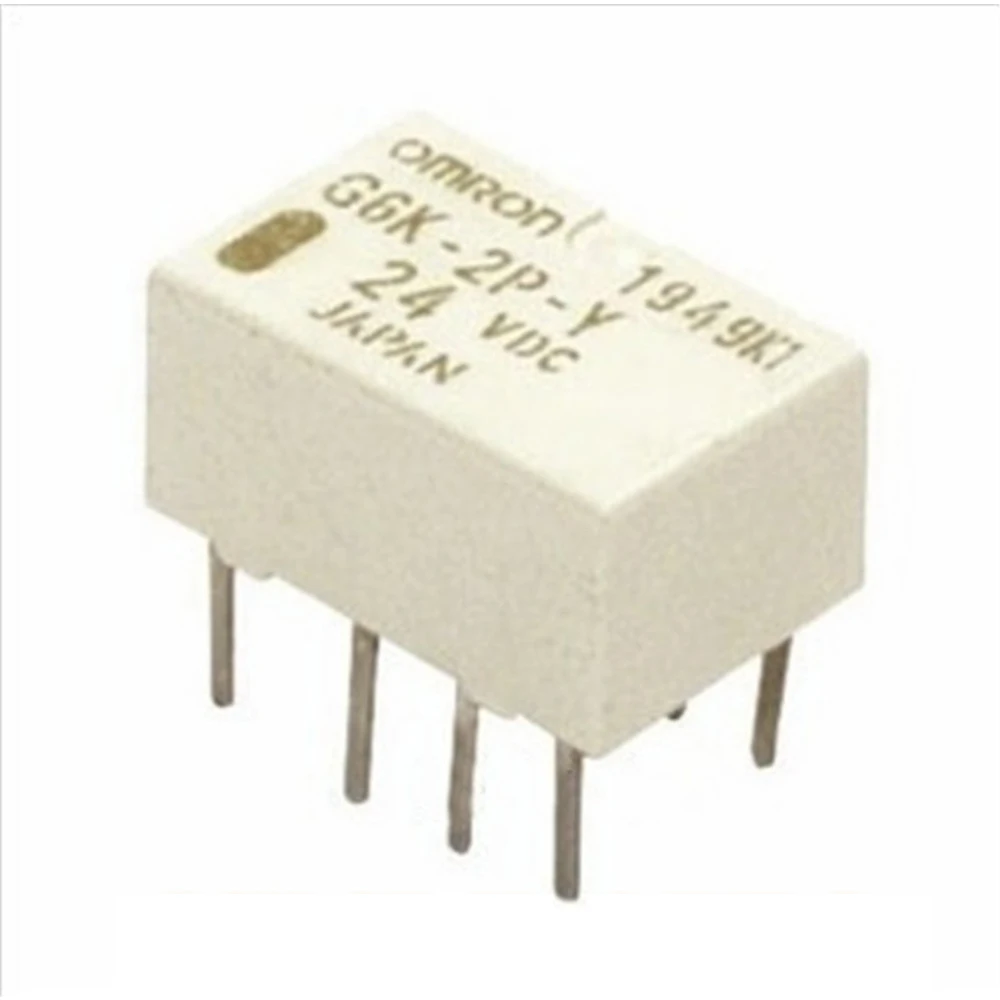10 pz/lotto Nuovo e originale Relè Del Segnale G6K-2P-Y 5VDC 8PIN 2 SU 2 Chiuso