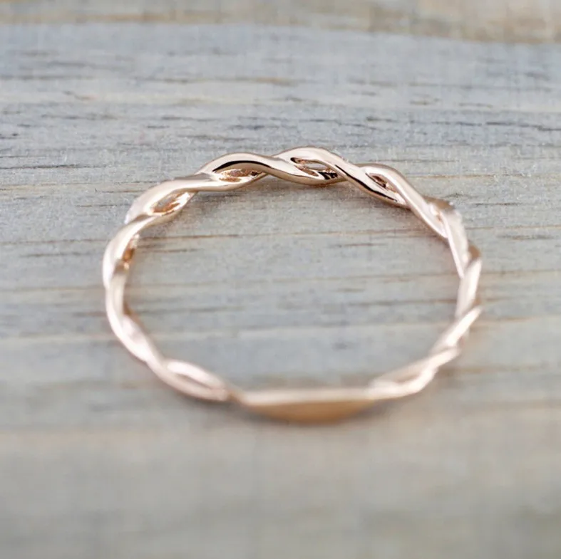 Ins Flut Einstellbare Edelstahl Ringe Für Frauen Einfache Temperament, Verlobung, Hochzeit Ringe Mode Schmuck
