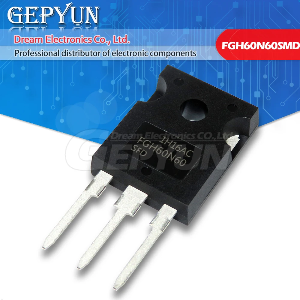 2pcs FGH60N60SMD TO-3P FGH60N60 FGA60N65SMD TO3P 600V 60A Field Stop IGBT 60N60