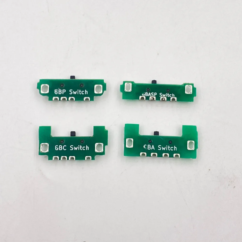1-5 قطعة لـ GBA / GBC / GBP / GBASP زر تشغيل إيقاف الطاقة لـ GBA Game Boy Advance & Color & Pocket & SP Games Console