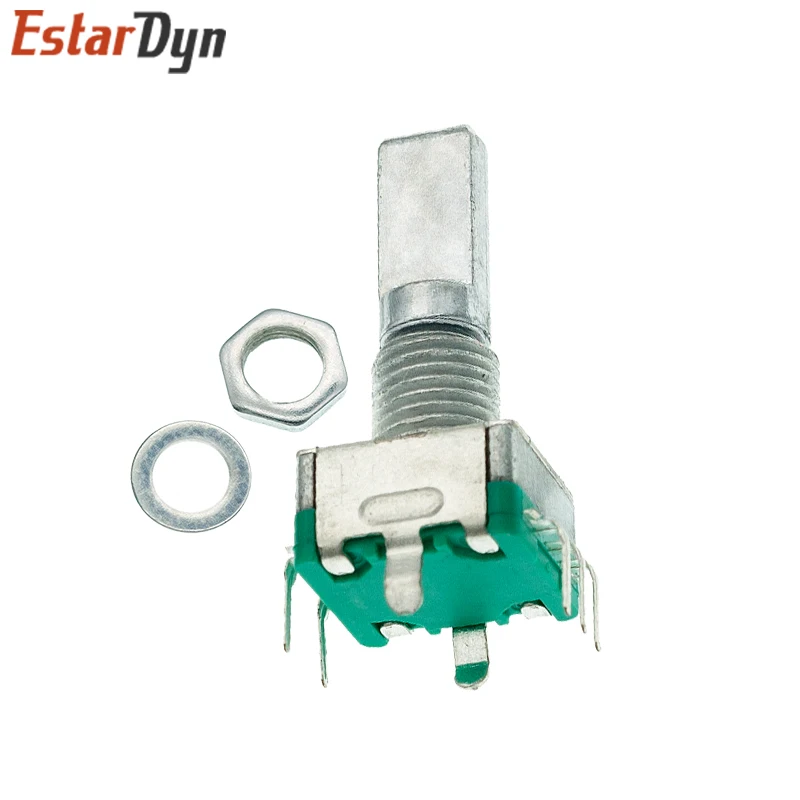 Rotary Encoder Module for Arduino Brick Sensor Development Round Audio Rotating Potentiometer Knob Cap EC11