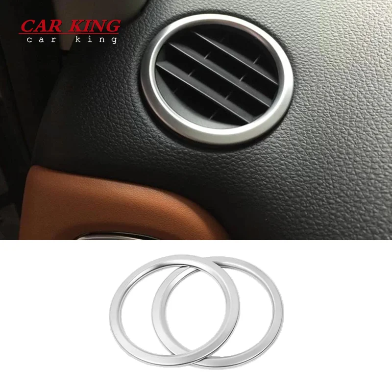 

For Honda HRV HR-V VEZEL 2015 2016 2017 Car front Small air outlet Decoration Cover Trim ABS Matte Car Styling Accessories 2pcs