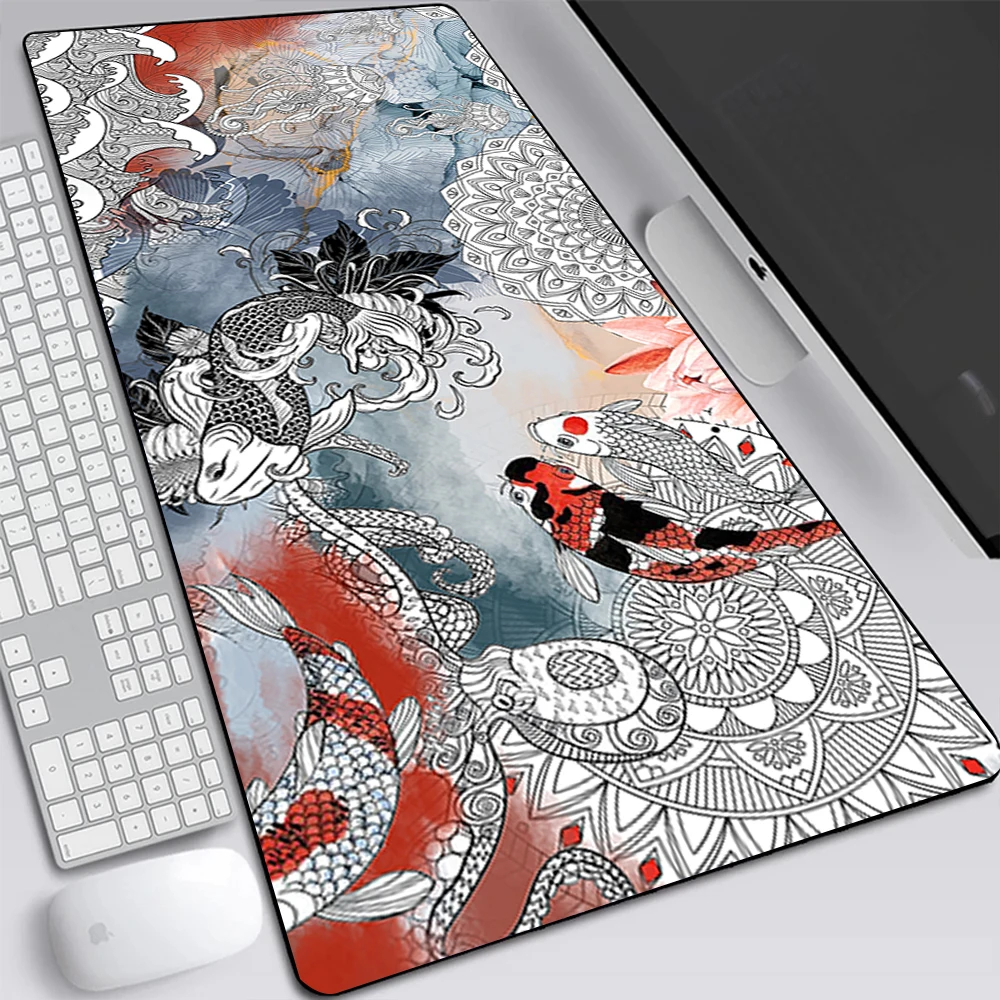 Beautiful Mandala Art Large Gaming Mouse Pad Computer Laptop Mousepad Keyboard Pad Desk Mat Gamer Mouse Mat XXL Office Mausepad