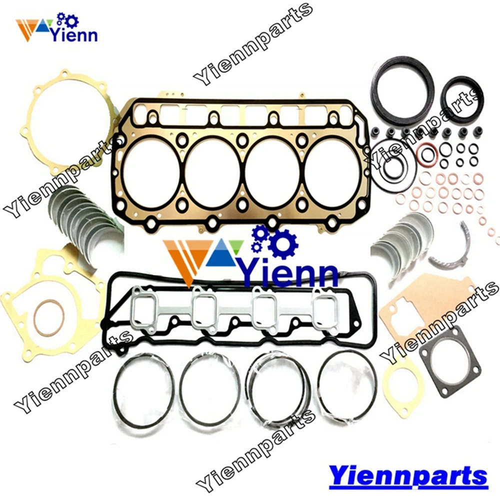 For VOVLO D3.1ACAE2EC1K D3 Overhual rebuild kit with  bearing set gasket kit For Wheeled Excavator Tractor Engine Repair Parts