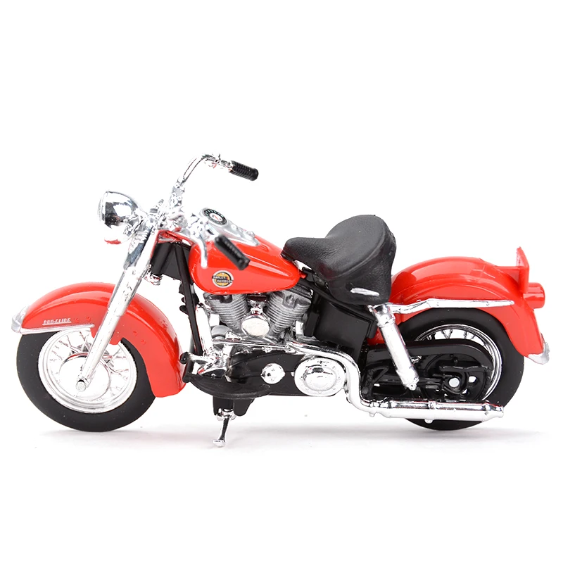 Maisto 1:18 Harley Davidson 1958 FLH Duo Glide Die Cast Vehicles Collectible Hobbies Motorcycle Model Toys