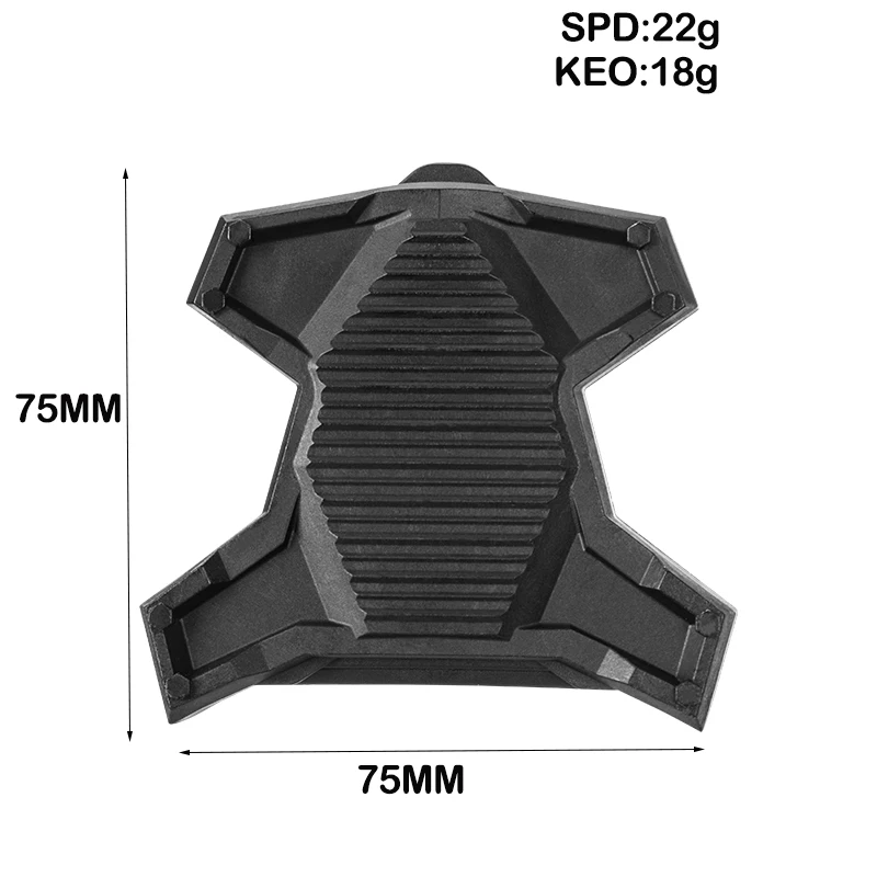 ROCKBROS Clipless Platform Adapter pedał do Shimano SPD Speedplay pedał rowerowy konwersja KE0 do wyglądu uniwersalne adaptery pedałów