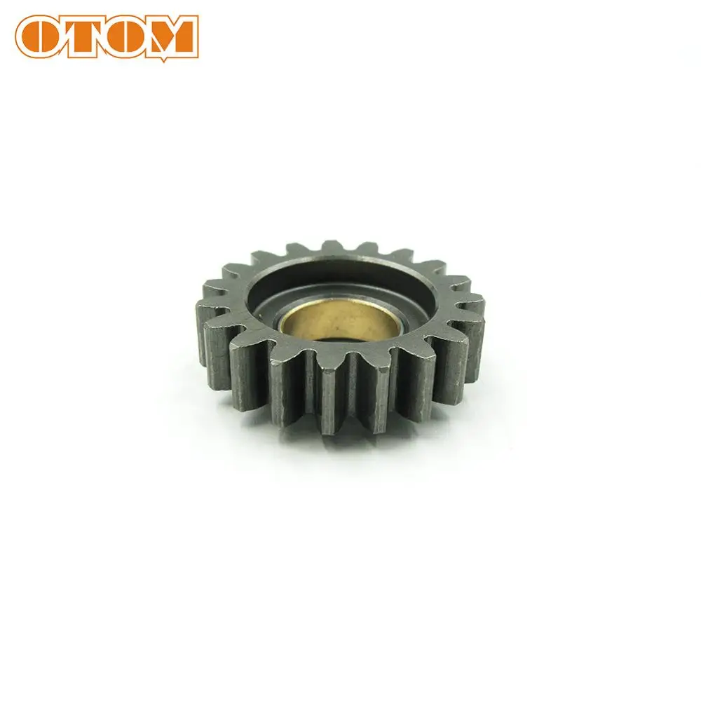 OTOM NC250 Start Double Gear (small) For ZONGSHEN NC250 Parts ZS177MM RX3 KAYO Motoland BSE Megelli Asiawing 250cc Pit Bike Moto