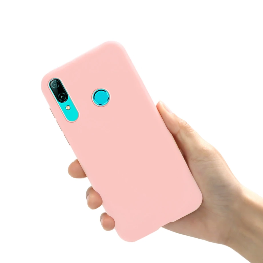 For Huawei P Smart 2019 Cases Silicone Soft TPU Black Back Cover For Funda Huawei P smart Case Cover POT-LX1 POT-LX3 Phone Case