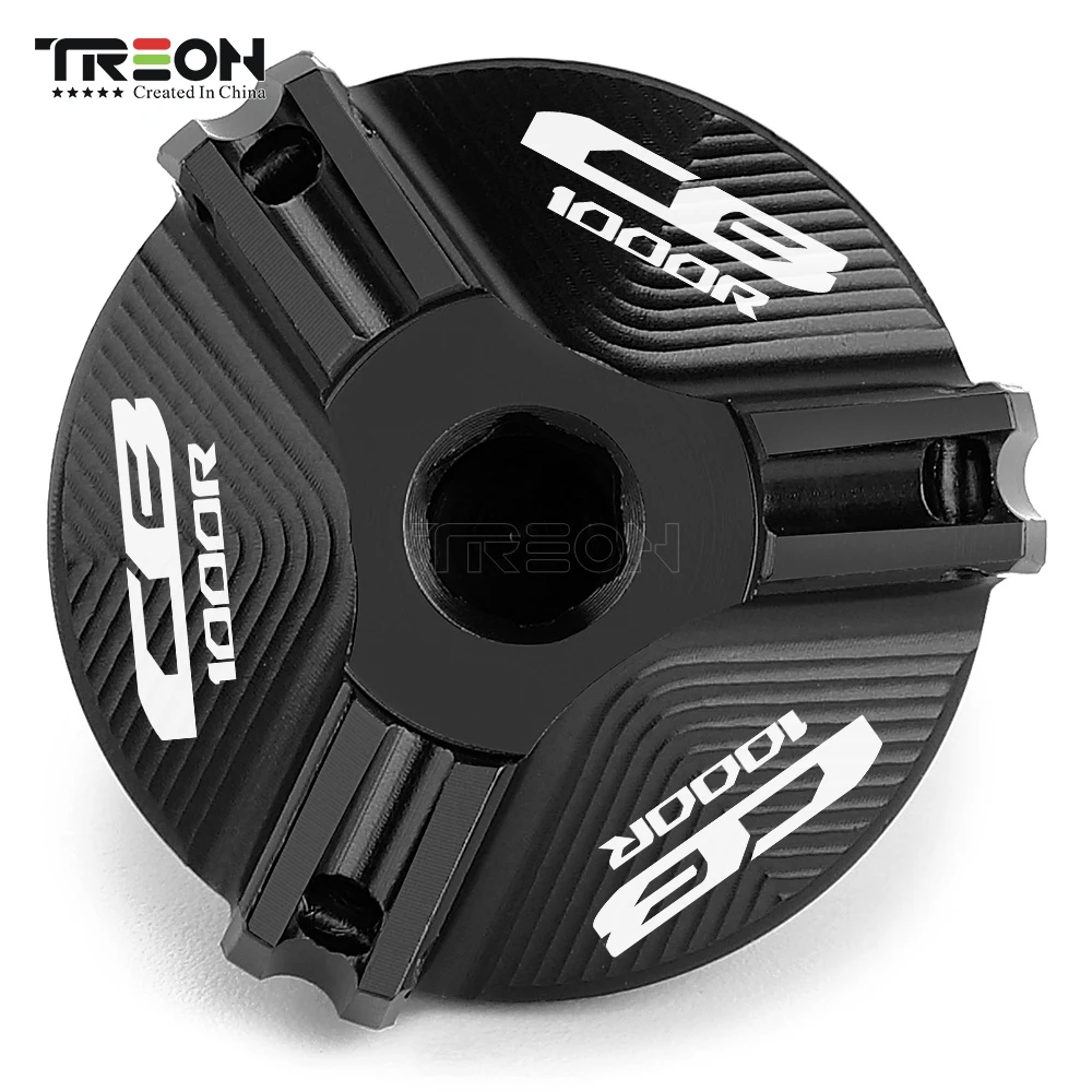 For Honda CB1000R CB 1000R 2008-2014 2015 2013 2018 2017 2016 2015 Motorcycle Aluminum Engine Oil Filter Cup Plug Cover screws