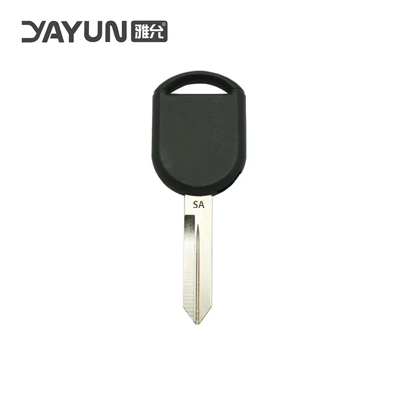 

YAYUN ForFord Uncut H85 Key blank blade Engraved 'SA' Transponder Car Key Shell Case