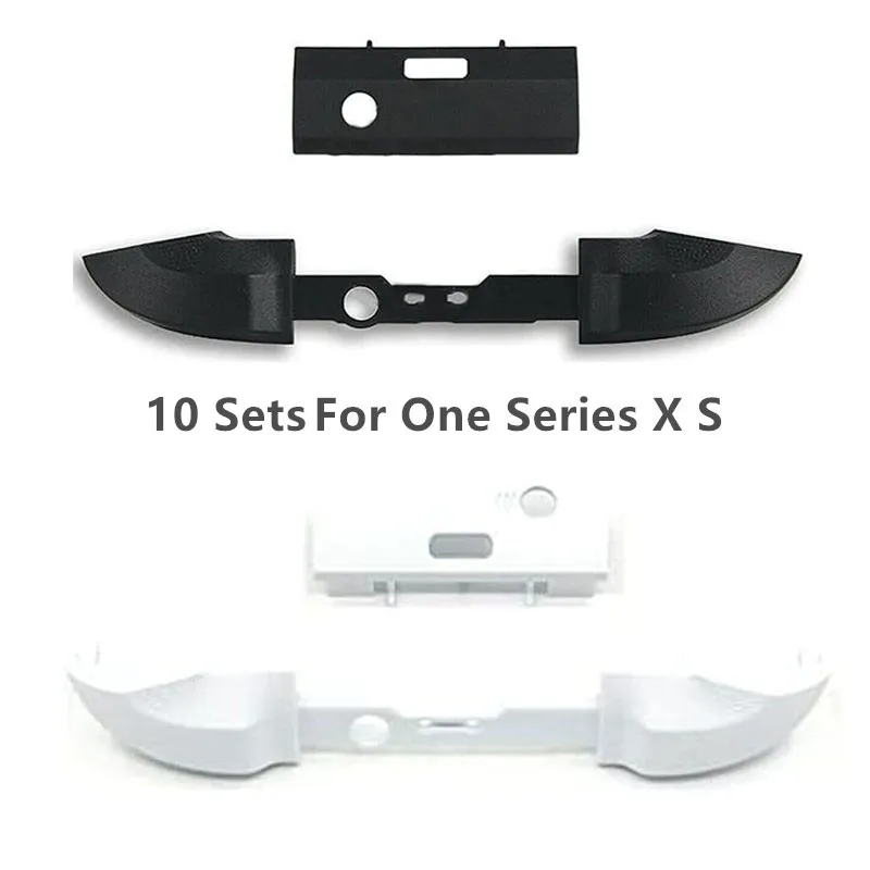 10ชุดสำหรับ XBox Series X S Controller RB LB Bumper Trigger Mod Kit กลางบาร์เปลี่ยน Series X/S อะไหล่ซ่อม
