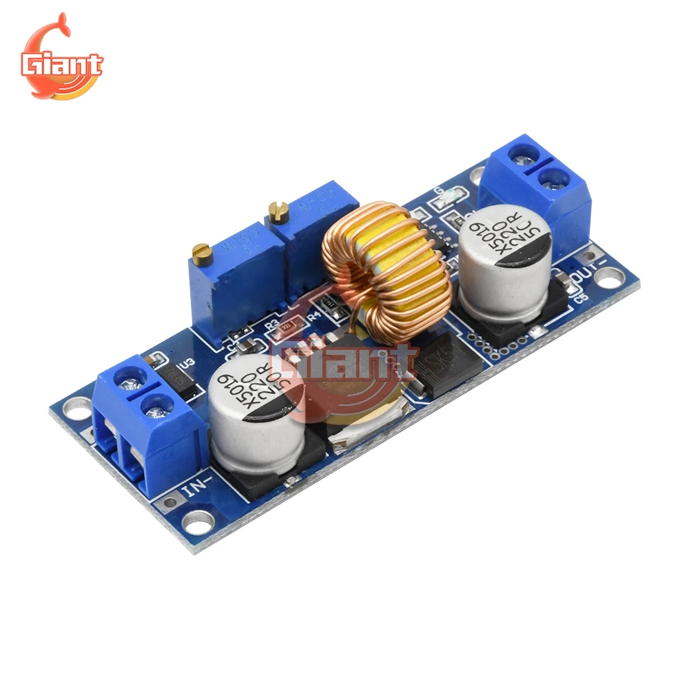 XL4015 5A DC to DC CC CV Lithium Battery Step Down Charging Board Adjustable Led Power Buck Converter Lithium Charger Module 12V