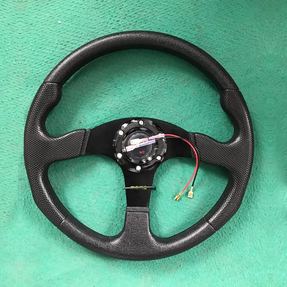 

Universal 13 Inch Modified Car Racing Style Drifting Race Sport Steering Wheel