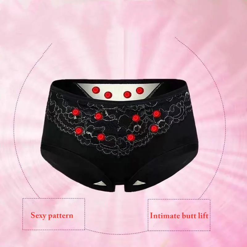 Women Leak Proof Menstrual Period Panties Antibacterial deodorate Dry Breathable Underwear Health Sanitary briefs Lace Panties