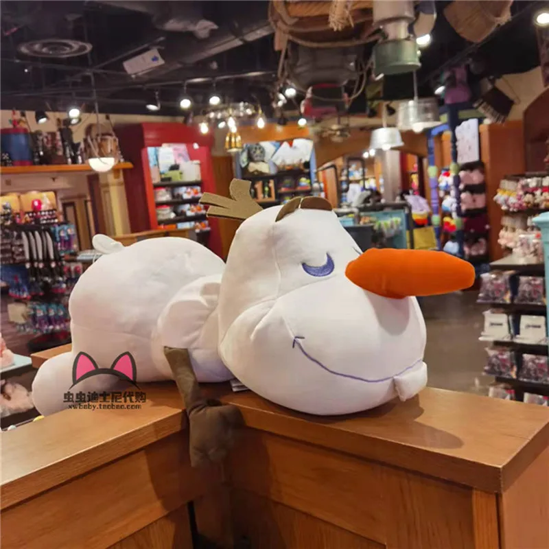 

Disneyland Frozen Olaf plush toy Big doll Hold pillow sleep stuffed toys doll doll A Christmas present for my girlfriend