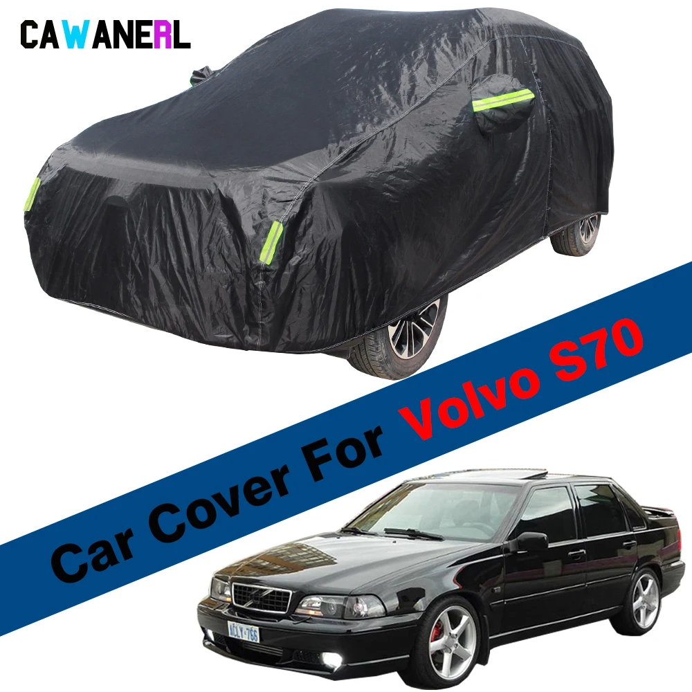 

Full Car Cover For Volvo S70 Auto Outdoor Anti-UV Sun Shade Rain Snow Protection Waterproof Cover Dustproof