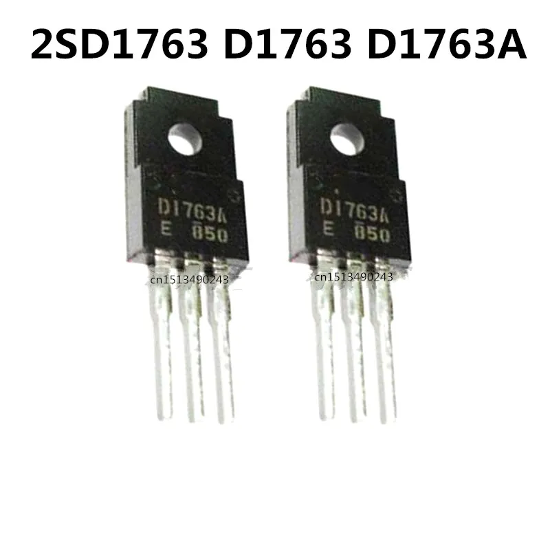 ใหม่5Pcs/2SD1763 D1763 D1763A TO-220F 120V 1.5A