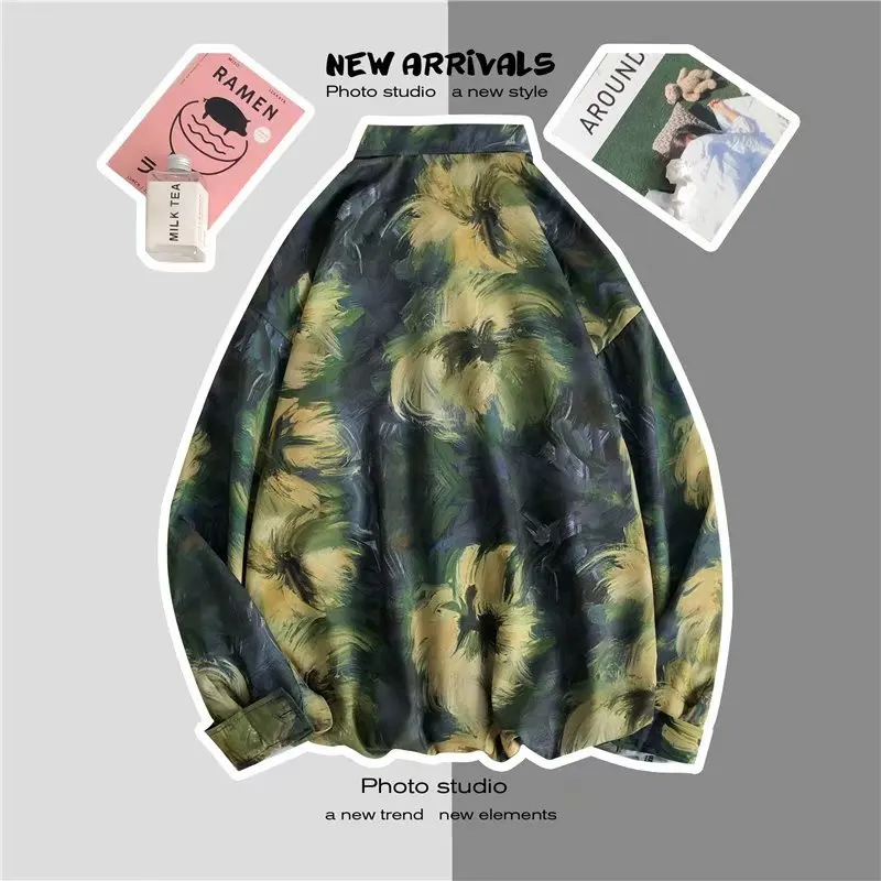 

2021 в винтажном стиле, рубашка в полоску для мужчин Блузка с длинными рукавами из хлопка и льна для мальчиков рубашки для мальчиков дышащий повседневная одежда в стиле «хип-хоп» Strretwear в полоску для мужчин рубашки для мальчиков