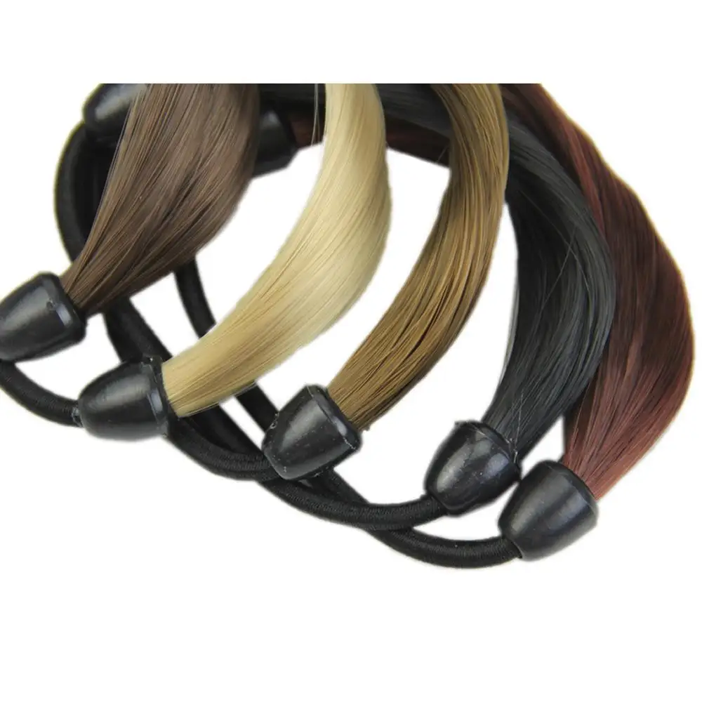 Fashion Korean Wig Hair Ponytail Holders Plaits Hair Twist Rubber Band Headband