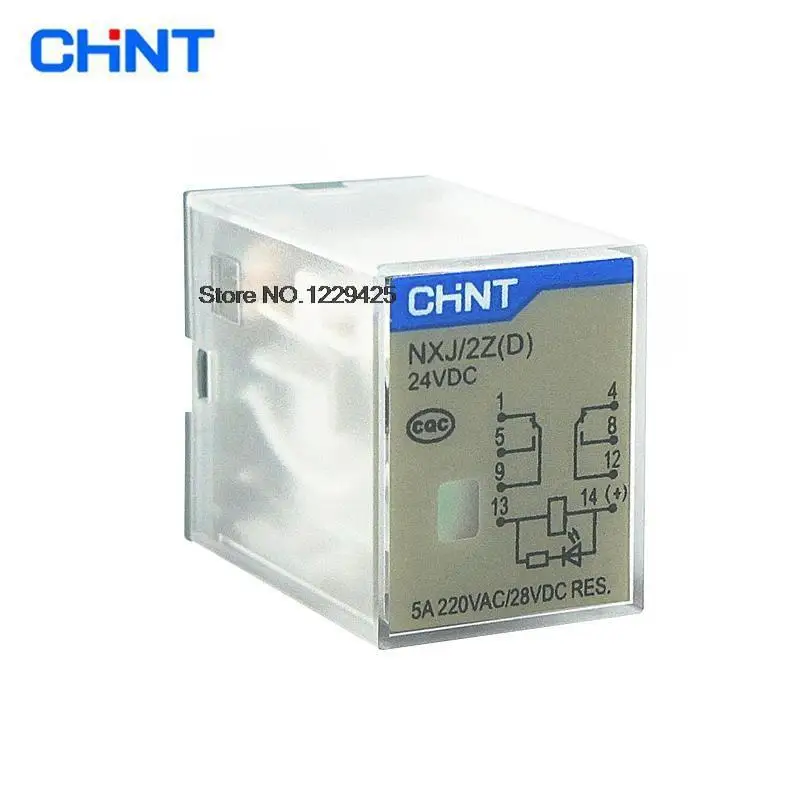 

CHNT CHINT General Mini Plug-in Relay NXJ-2Z NXJ-3Z NXJ-4Z With Indicator HH52P HH54P MY2 MY3 MY4