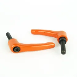 M8 solid handle Clamping lever Orange. Clamping handle lever ,Adjustable handle