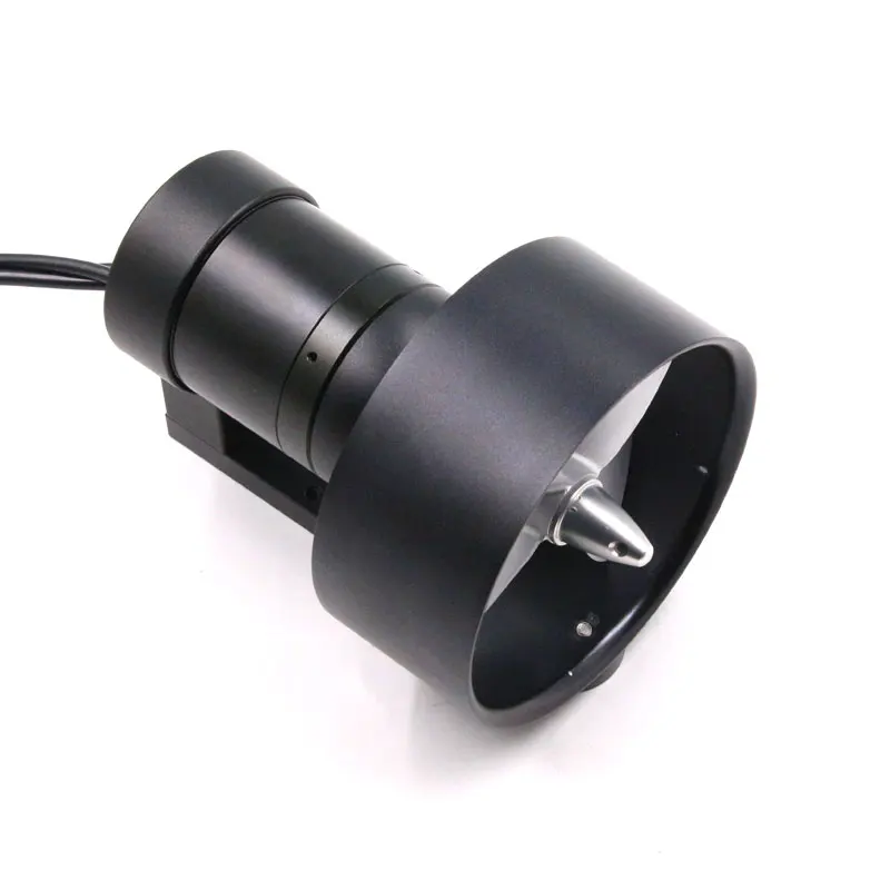 DS-02 IPX8 9.2KG thrust waterproof azimuth thruster 24V CNC metal ROV RC boat robot submarine POD BLDC motor direct drive